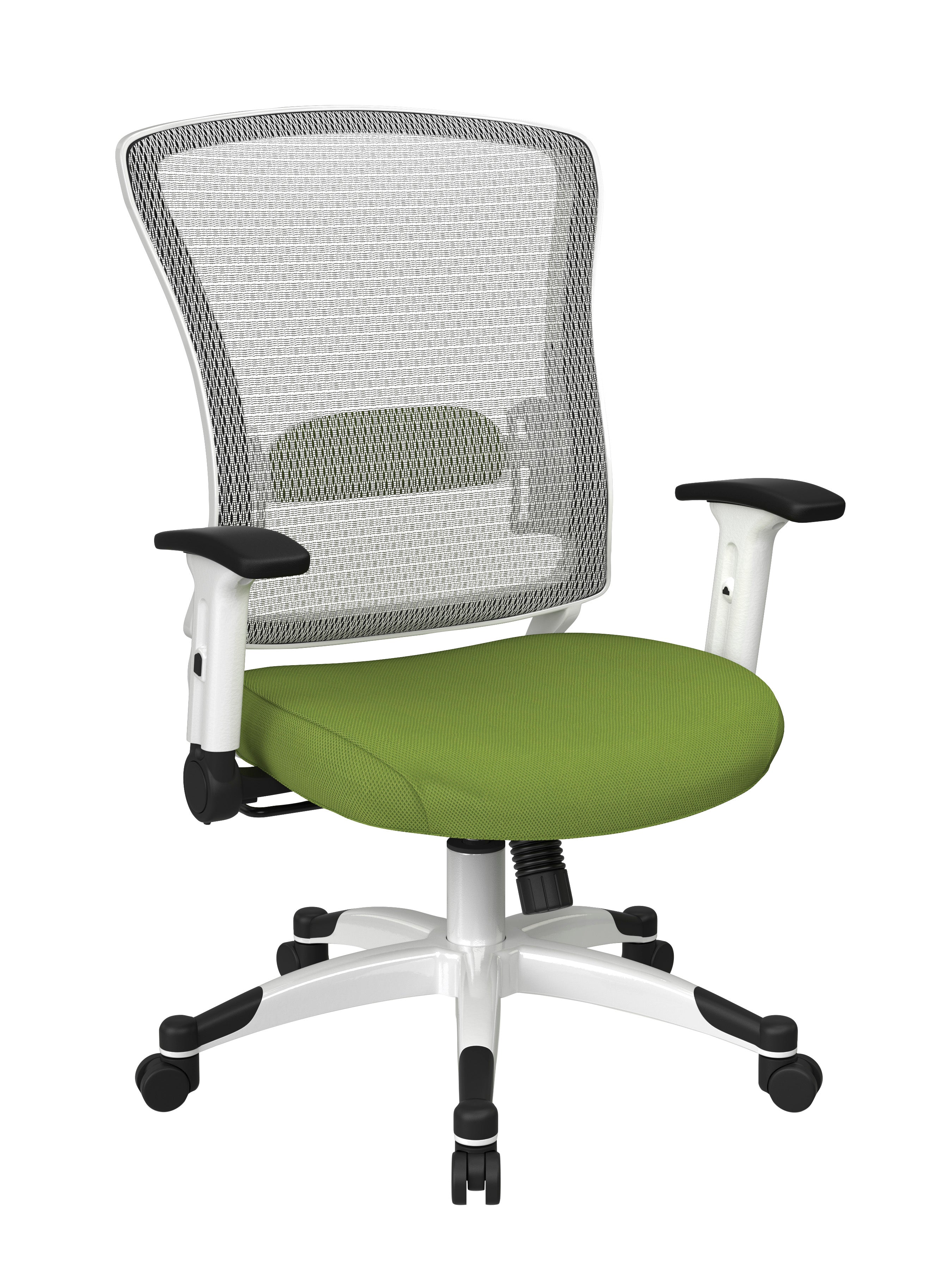 White Frame Managers Chair